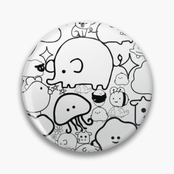 Item preview, animal doodle designed and sold by ISHOIArt.