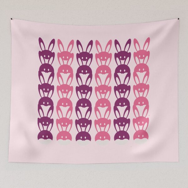 Item preview, Mischievous cute bunny designed and sold by R&C.