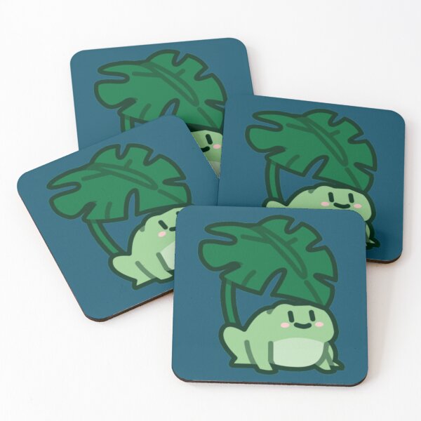 Item preview, Frog chilling under a leaf   designed and sold by CoryTucker.