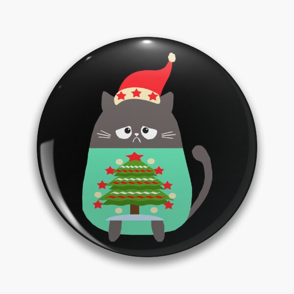 Item preview, Grumpy Christmas catpussycat   designed and sold by CoryTucker.