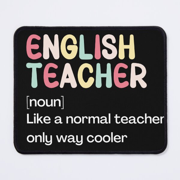 Item preview, English Teacher, Funny English Teacher, Back to School, Teacher Gift designed and sold by JKDESIGNS61219.