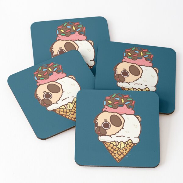Item preview, IceCream Sundae Pug   designed and sold by CoryTucker.