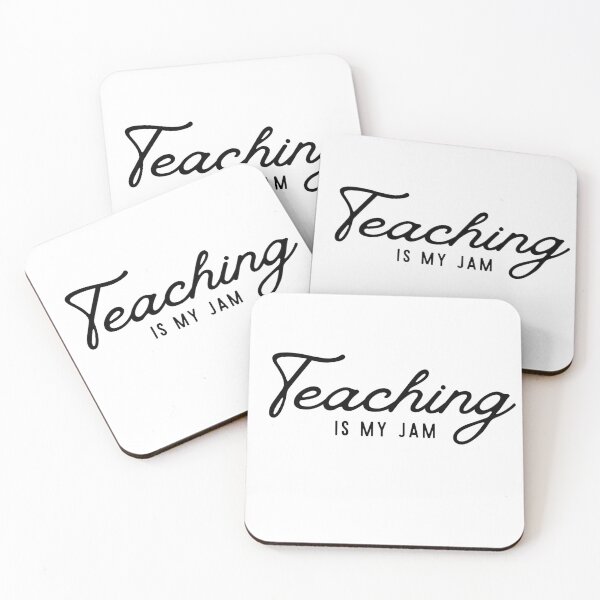 Item preview, Teaching Is My Jam- Modern designed and sold by SimplyEmmaMade.