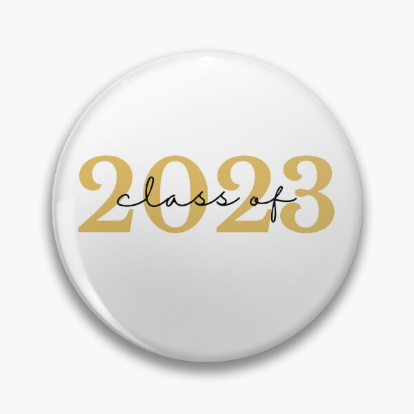 Item preview, Class Of 2023. Simple Typography Gold and Black Graduation/ Senior 2024 Design. designed and sold by That Cheeky Tee.