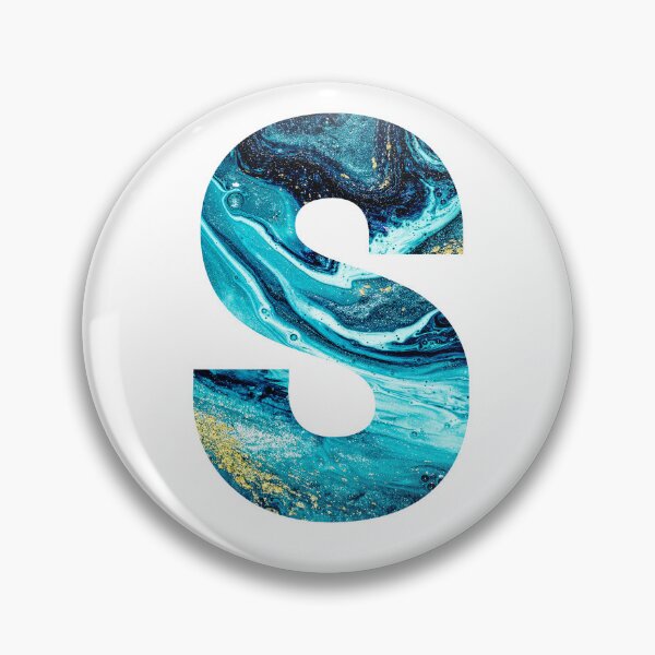 Item preview, The Letter S Marble Font designed and sold by smiledeer78.