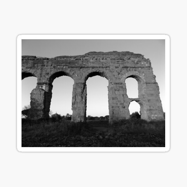 PHOTOGRAPHY BLACK AND WHITE LANDSCAPE Sticker