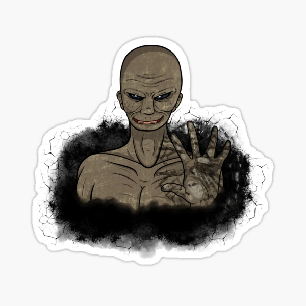 Plush SCP-966 sticker Sticker for Sale by AgentKulu