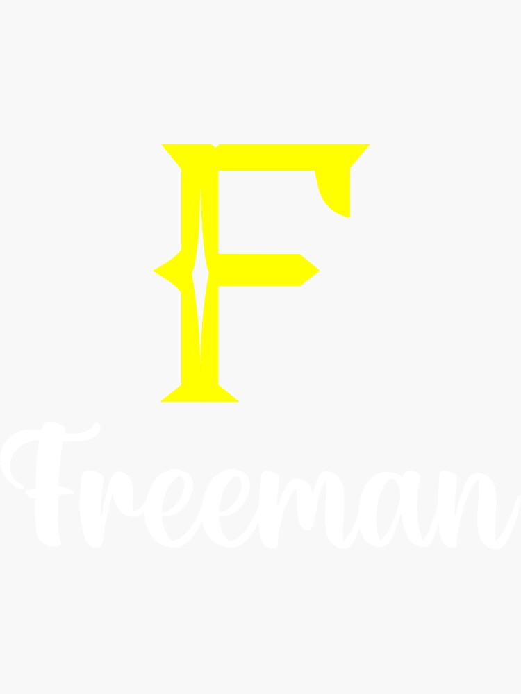  quot Im A Freeman Freeman Surname Freeman Second Name quot Sticker for Sale by 