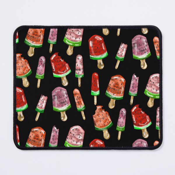 Item preview, Watermelon Popsicles With Black Background  designed and sold by missmann.