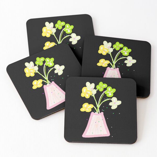 Item preview, PASTEL FLOWERS IN PINK VASE  designed and sold by BrianMeye64593.