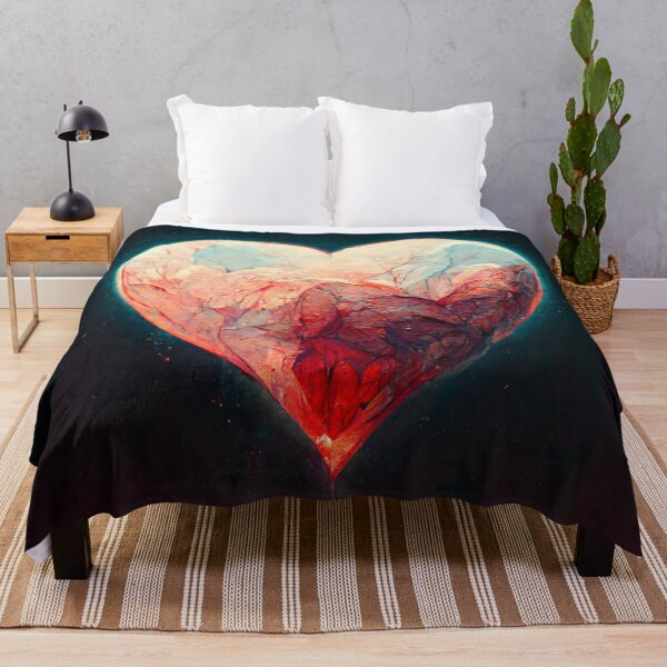 Item preview, Space Heart Abstract Fading Red designed and sold by MythicPrompts.