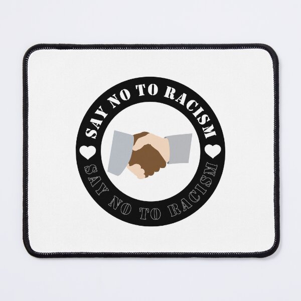 Item preview, Say no to racism designed and sold by binti163.