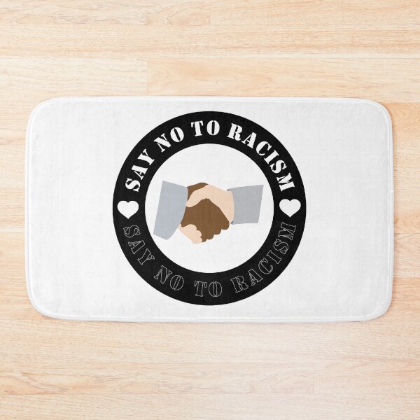Item preview, Say no to racism designed and sold by binti163.