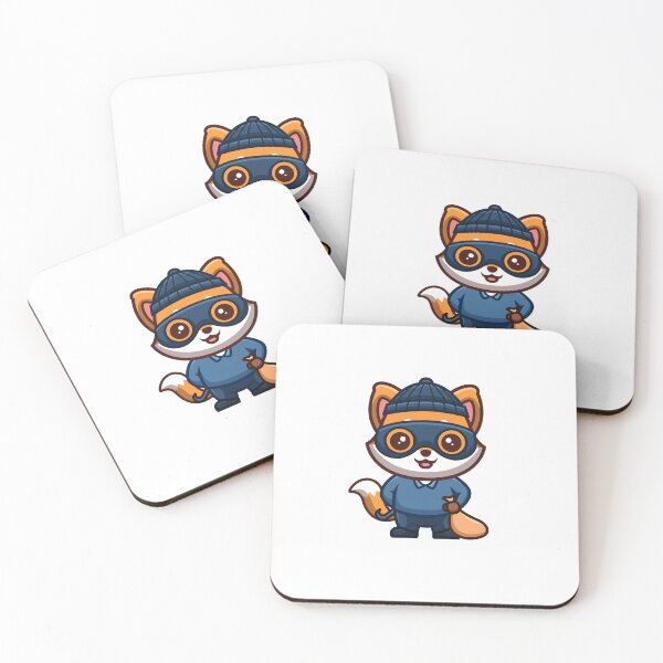 Item preview, Fox Thief Cute Cartoon designed and sold by GumregaStudio.