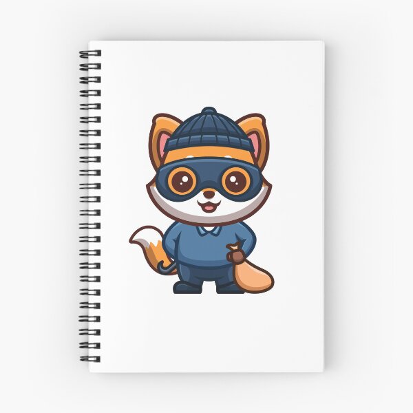 Item preview, Fox Thief Cute Cartoon designed and sold by GumregaStudio.