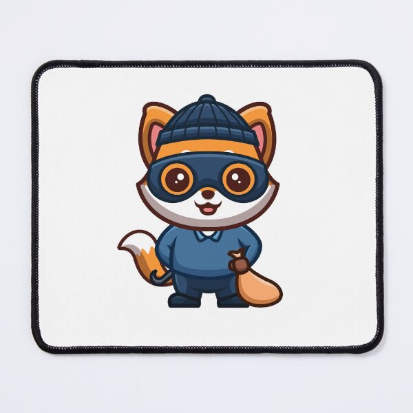 Item preview, Fox Thief Cute Cartoon designed and sold by GumregaStudio.