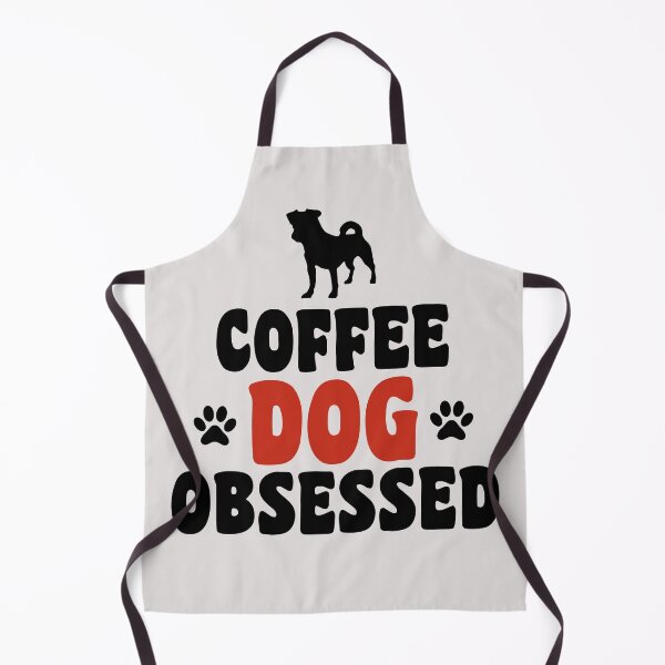 Item preview, coffee and dog obssesed happy quotes for dog lover designed and sold by randomdogshirt.