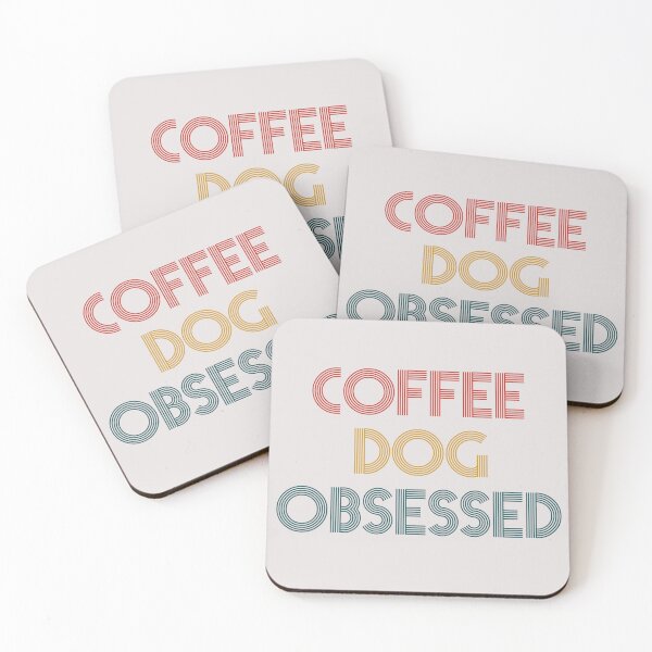 Item preview, coffee and dog obssesed happy quotes for dog lover designed and sold by randomdogshirt.