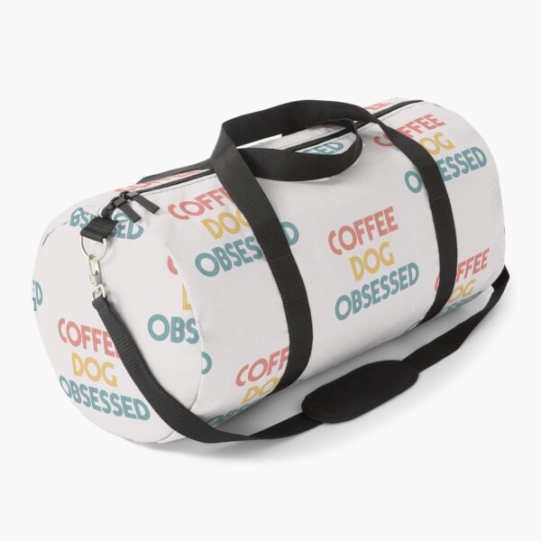Item preview, coffee and dog obssesed happy quotes for dog lover designed and sold by randomdogshirt.