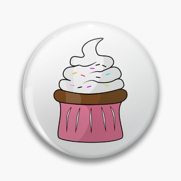 Item preview, Cute Cupcake Sticker designed and sold by digidrawdude.
