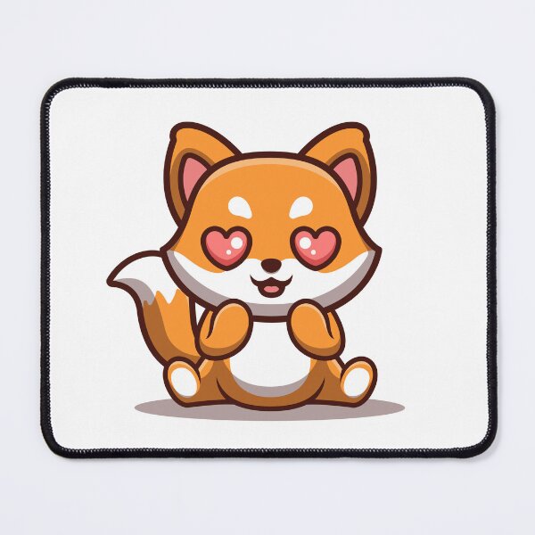 Item preview, Fox Sitting Shocked Cute Cartoon designed and sold by GumregaStudio.