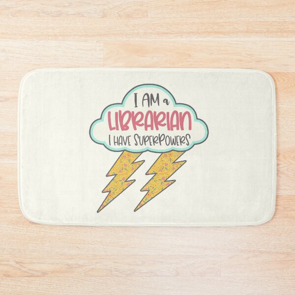 Item preview, Retro Librarian Superpowers Bolt designed and sold by GrimButterfly.