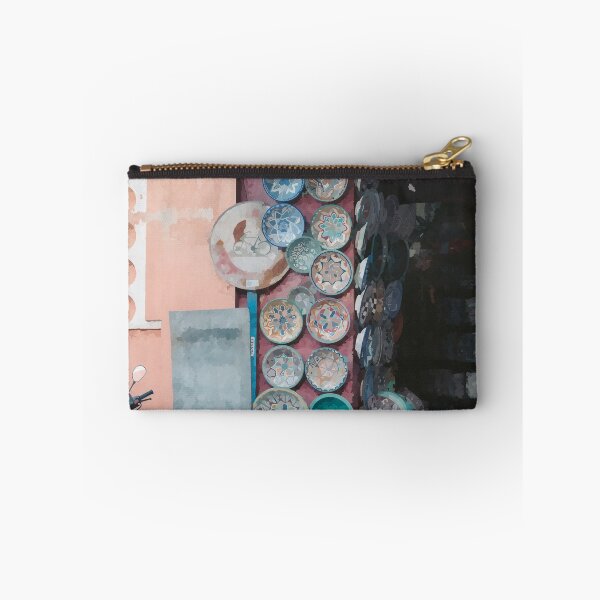 Item preview, Moroccan Pottery Market Stall - Watercolour Style designed and sold by WWWC2288.