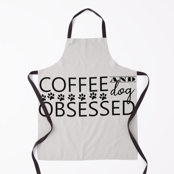 Item preview, coffee and dog obssesed positive quotes for dog lover designed and sold by randomdogshirt.