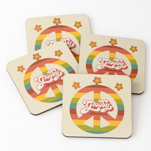 Item preview, Groovy Peace Sign - Vintage Love designed and sold by Evolved-LovinIt.