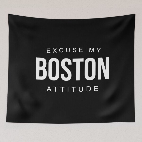 Aperçu de l'œuvre EXCUSEZ MON ATTITUDE DE BOSTON créée et vendue par antipatic.