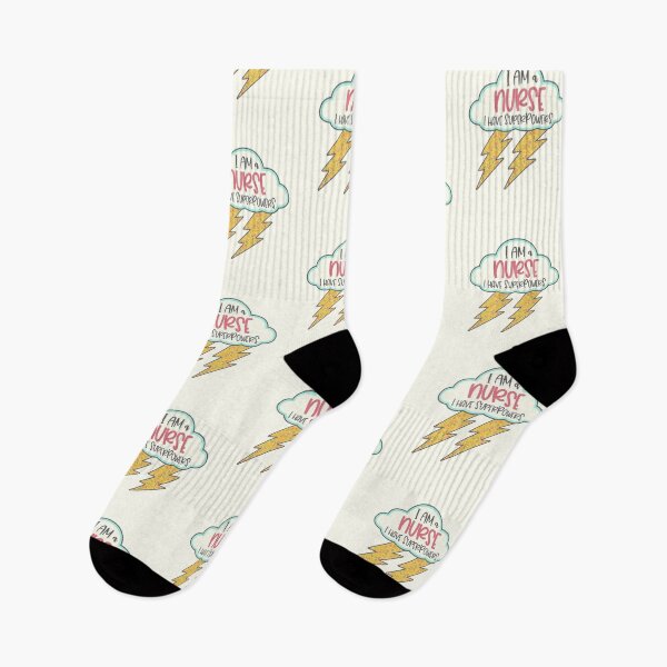Item preview, Retro Nurse Manicurist Superpowers Bolt designed and sold by GrimButterfly.