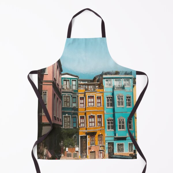 Item preview, Colourful Istanbul Street - Watercolour Style designed and sold by WWWC2288.