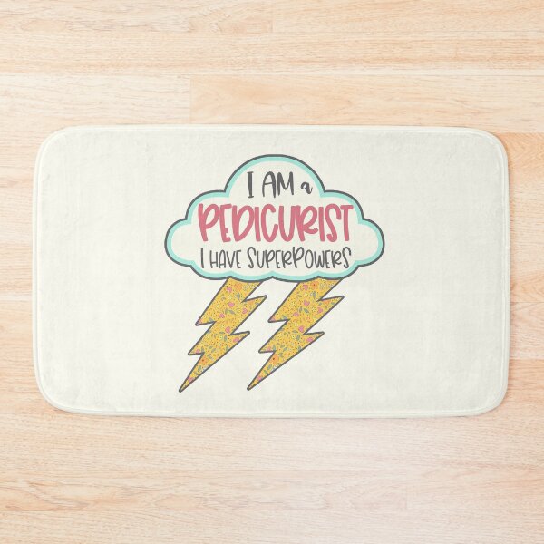 Item preview, Retro Pedicurist Superpowers Bolt designed and sold by GrimButterfly.