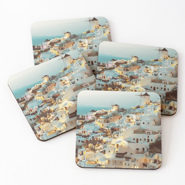 Item preview, An Evening in Santorini - Watercolour Style designed and sold by WWWC2288.