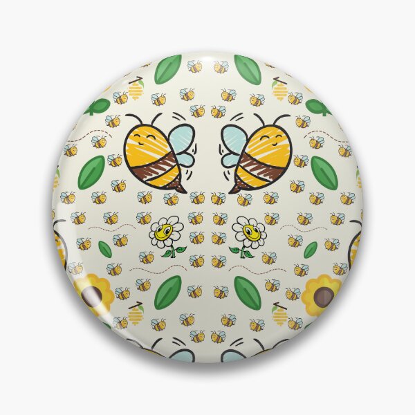 Item preview, Honey Bee & Flowers designed and sold by lunacarter.