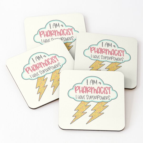 Item preview, Retro Pharmacist Superpowers Bolt designed and sold by GrimButterfly.