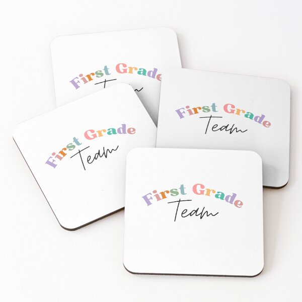 Item preview, First Grade Team- Modern Rainbow designed and sold by SimplyEmmaMade.