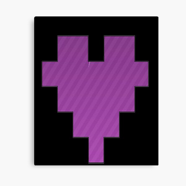 Vista previa del artículo con la obra «Recursos Texturas Cosas, morado en forma de corazón», diseñado y vendido por BRENTWILLIAM.