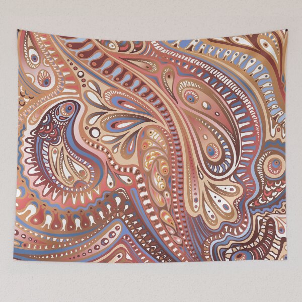 Item preview, red waves of geometry designed and sold by romanv61.