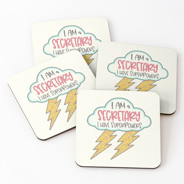 Item preview, Retro Secretary Superpowers Bolt designed and sold by GrimButterfly.