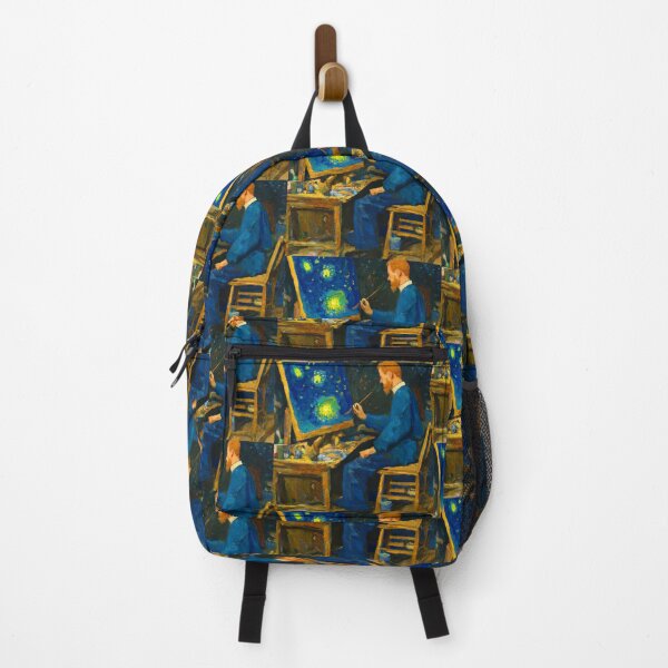 Item preview, Original Art - Van Gogh Painting the Starry Night designed and sold by Go Logo Designs.