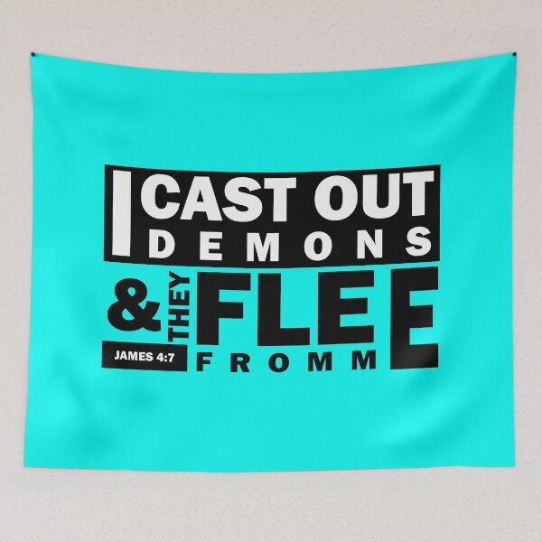Item preview, I cast out demons and they flee from me designed and sold by Warih.