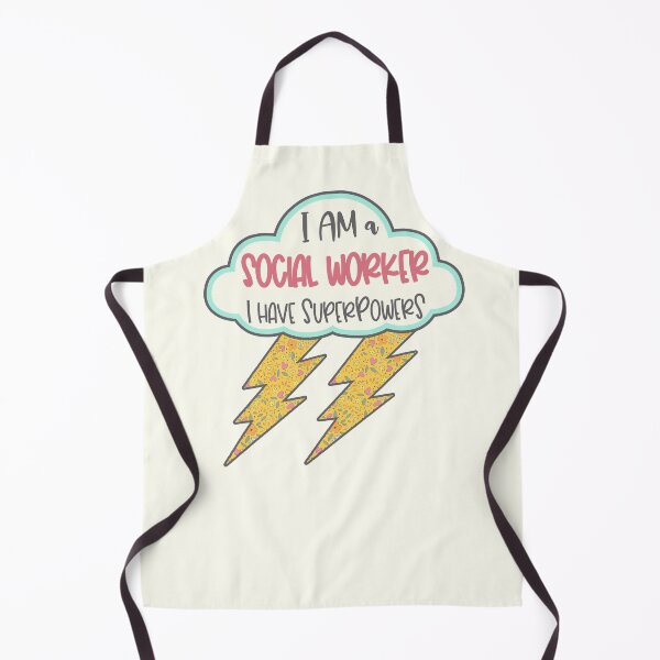 Item preview, Retro Social Worker Superpowers Bolt designed and sold by GrimButterfly.