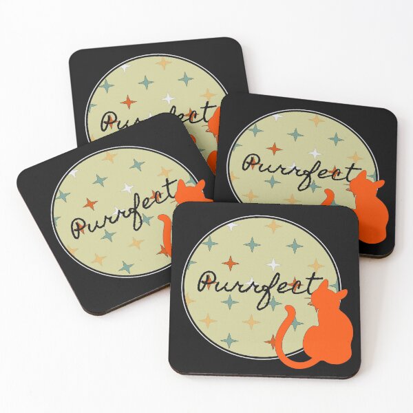 Item preview, Purrfect Quirky Cat Pun  designed and sold by quinellie.