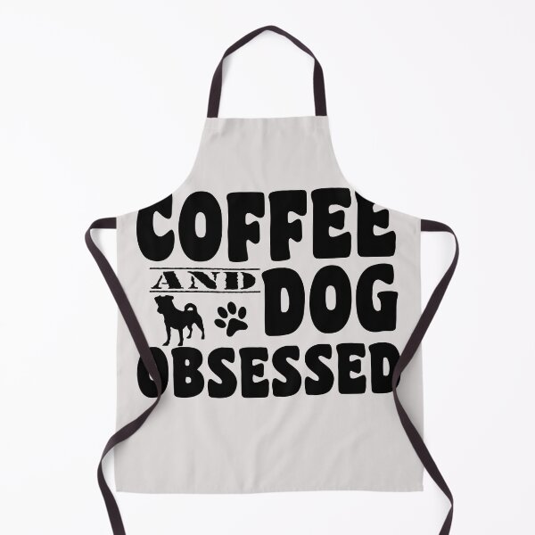 Item preview, coffee and dog obssesed positive quotes for dog owner designed and sold by randomdogshirt.