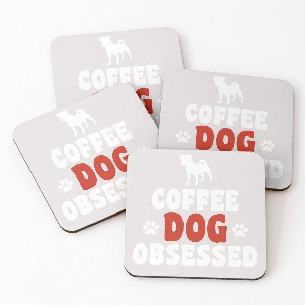 Item preview, coffee and dog obssesed positive quotes for dog owner designed and sold by randomdogshirt.