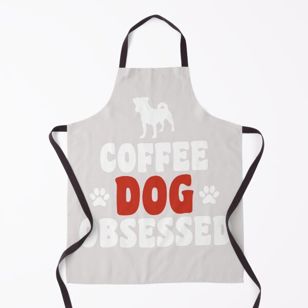 Item preview, coffee and dog obssesed positive quotes for dog owner designed and sold by randomdogshirt.