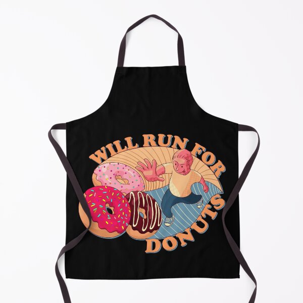 Item preview, Will Run for Donuts designed and sold by Ztudio.