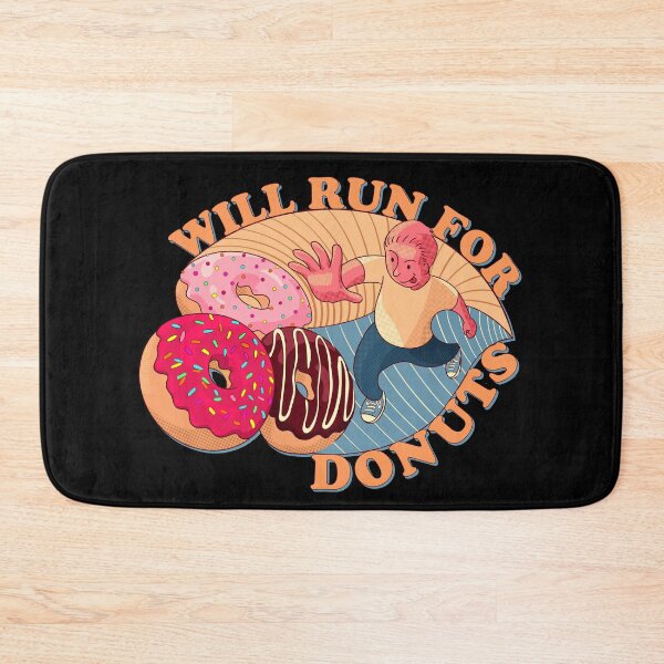 Item preview, Will Run for Donuts designed and sold by Ztudio.
