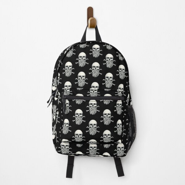 Item preview, Bearded Skull and Crossbones designed and sold by monokromatik.